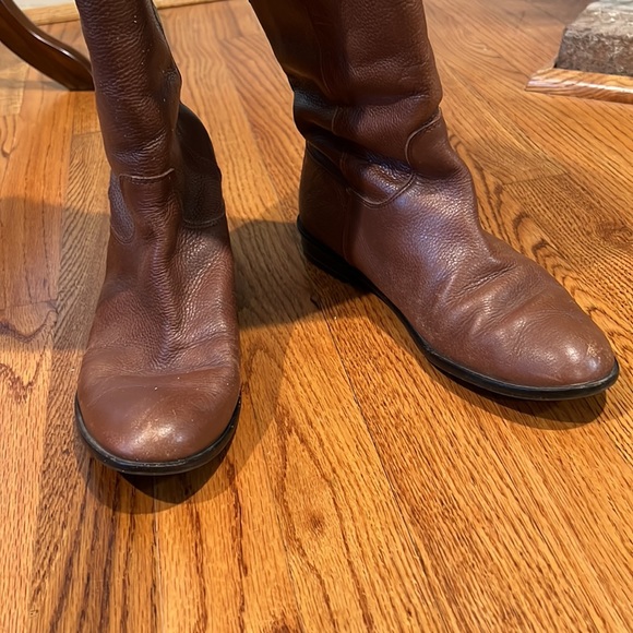 Banana republic leather upper boots size 9 - Picture 3 of 5